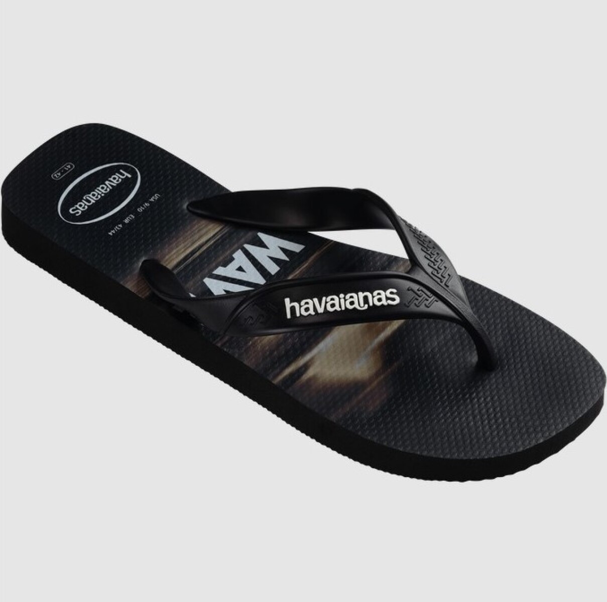 Sandalia de Hombre Havaianas Havaiana Surf Havaianas - Negro - Blanco 