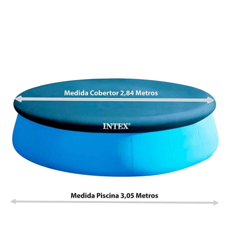 Cobertor Lona Intex Para Piscina Redonada Gomón 305Cm Inx028021