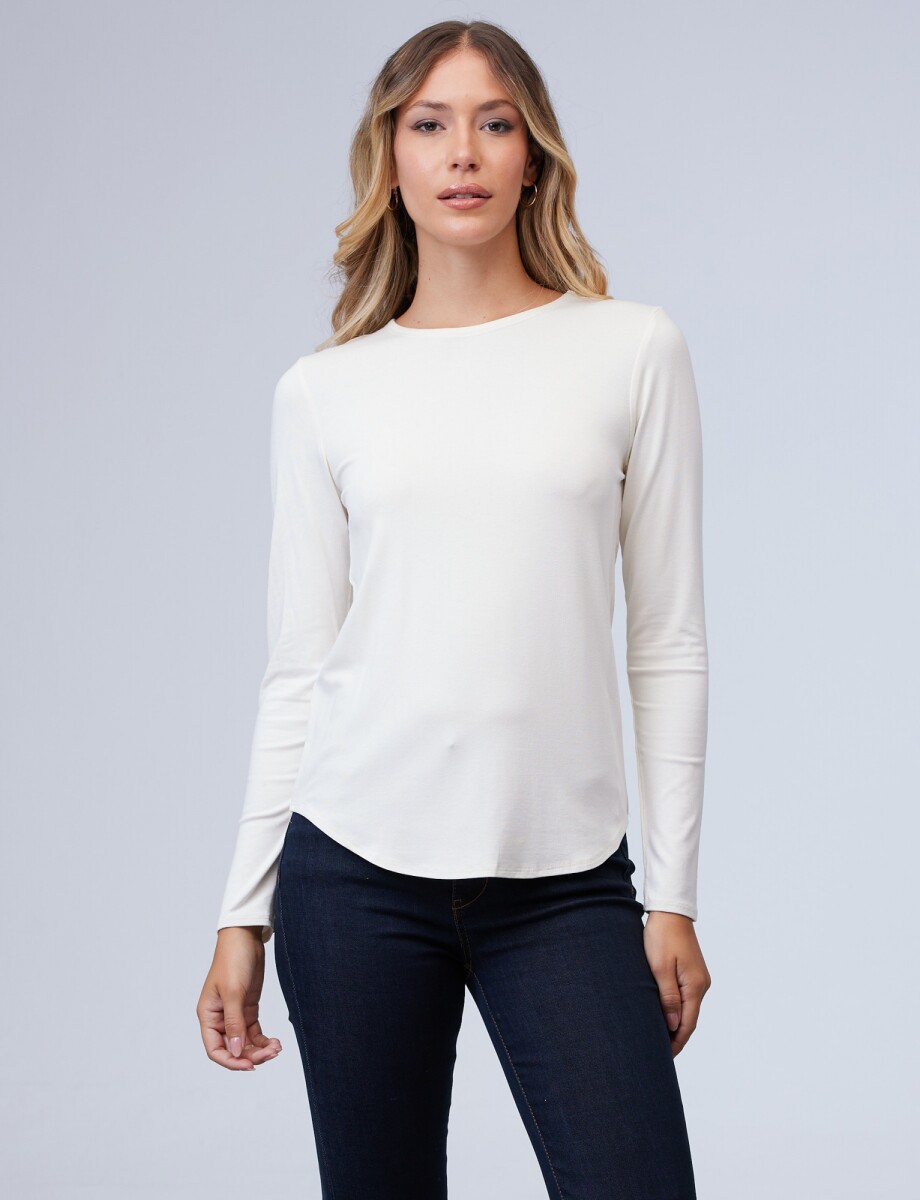 Remera Basica - Crudo 