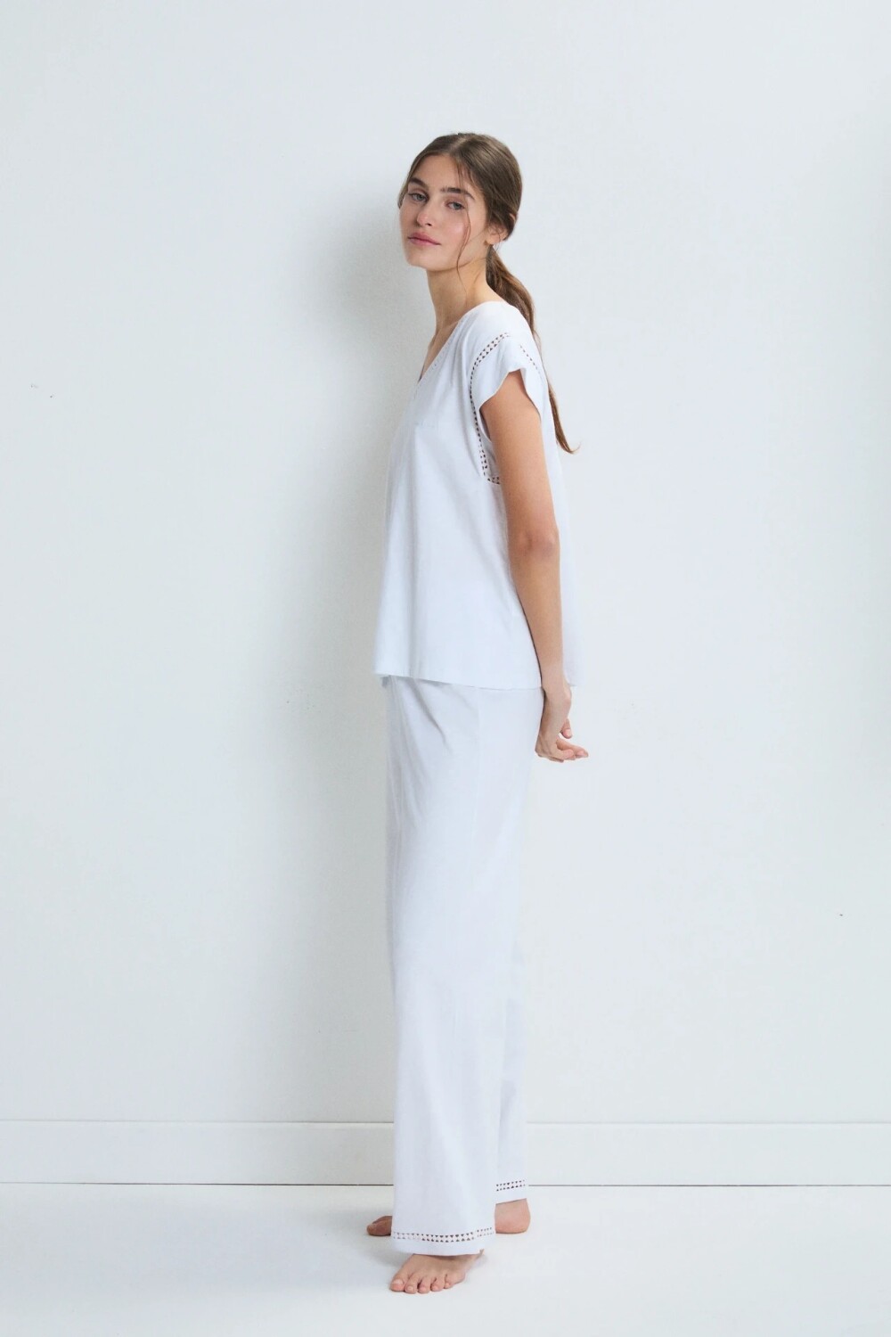 PIJAMA LUCCIOLA Blanco
