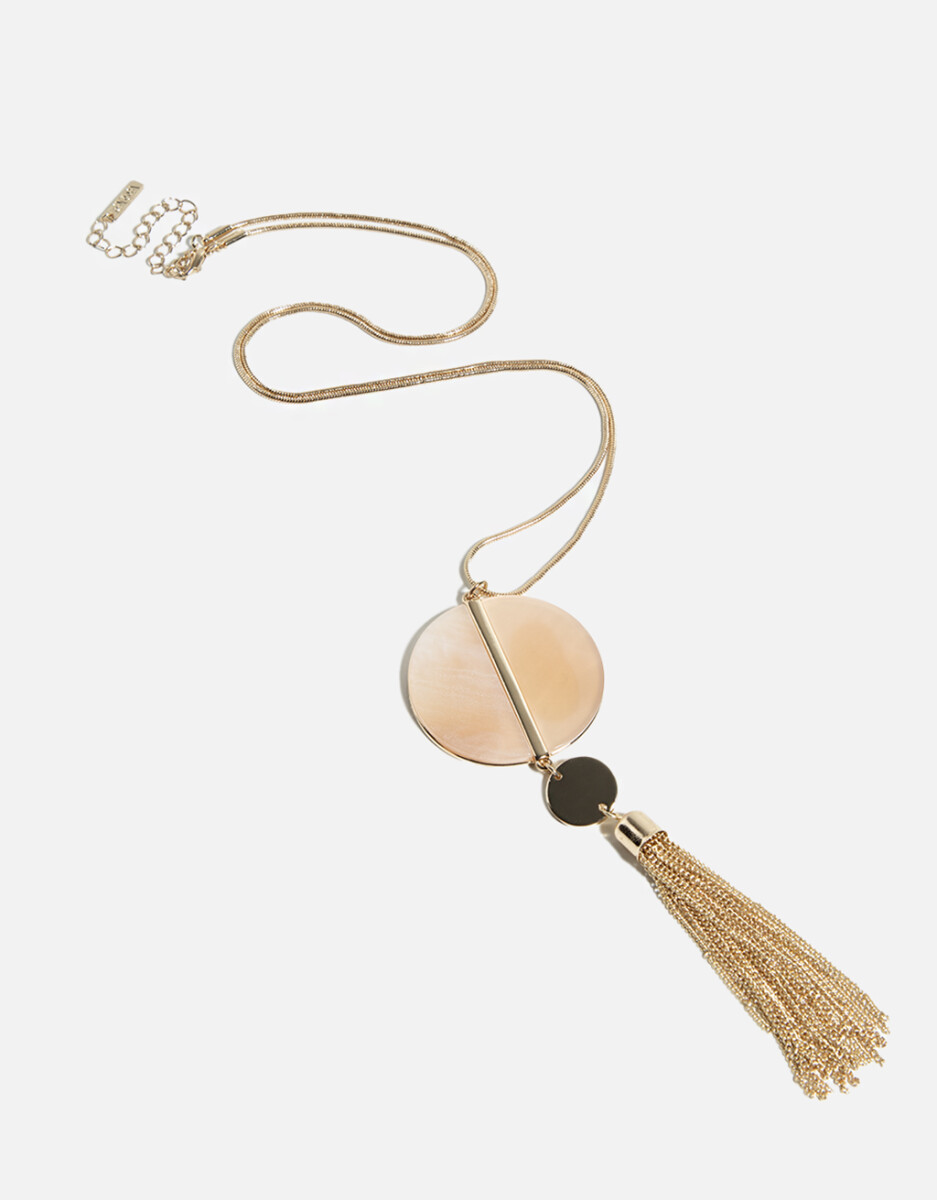 Collar Con Dije Ovalado 