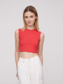 Tops Penikala Rojo Coral