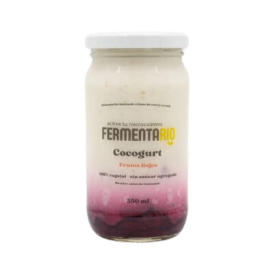 Cocogurt frutos rojos 350ml Fermentario Cocogurt F Rojos 350ml Ferment