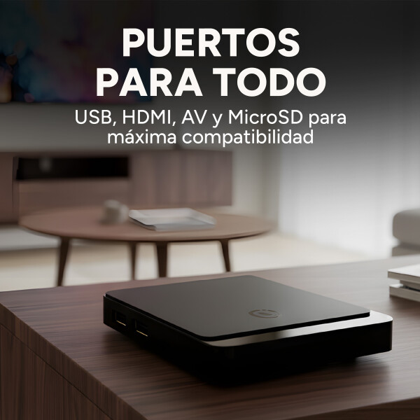 Smart Tv Box Goldtech 32Gb 4Gb Ram 4K Quad Core Android 11 Color Negro