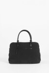 Briefcase para laptop con correa negro