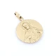Medalla escapulario en oro 18k amarillo Medalla escapulario en oro 18k amarillo