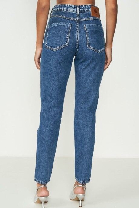 Pantalon Jean Bruna Azul