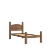 Cama 1 Plaza Madera Rustica 0.90 X 1.90 Nogal Cama 1 Plaza Madera Rustica 0.90 X 1.90 Nogal