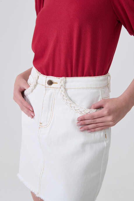 Falda Blorn Crudo / Natural