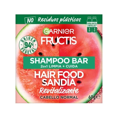 Shampoo En Barra Fructis Hair Food Sandia 60 Grs. Shampoo En Barra Fructis Hair Food Sandia 60 Grs.