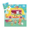 Puzzle Mini Silueta Camión de Helados 16 piezas Djeco Puzzle Mini Silueta Camión de Helados 16 piezas Djeco