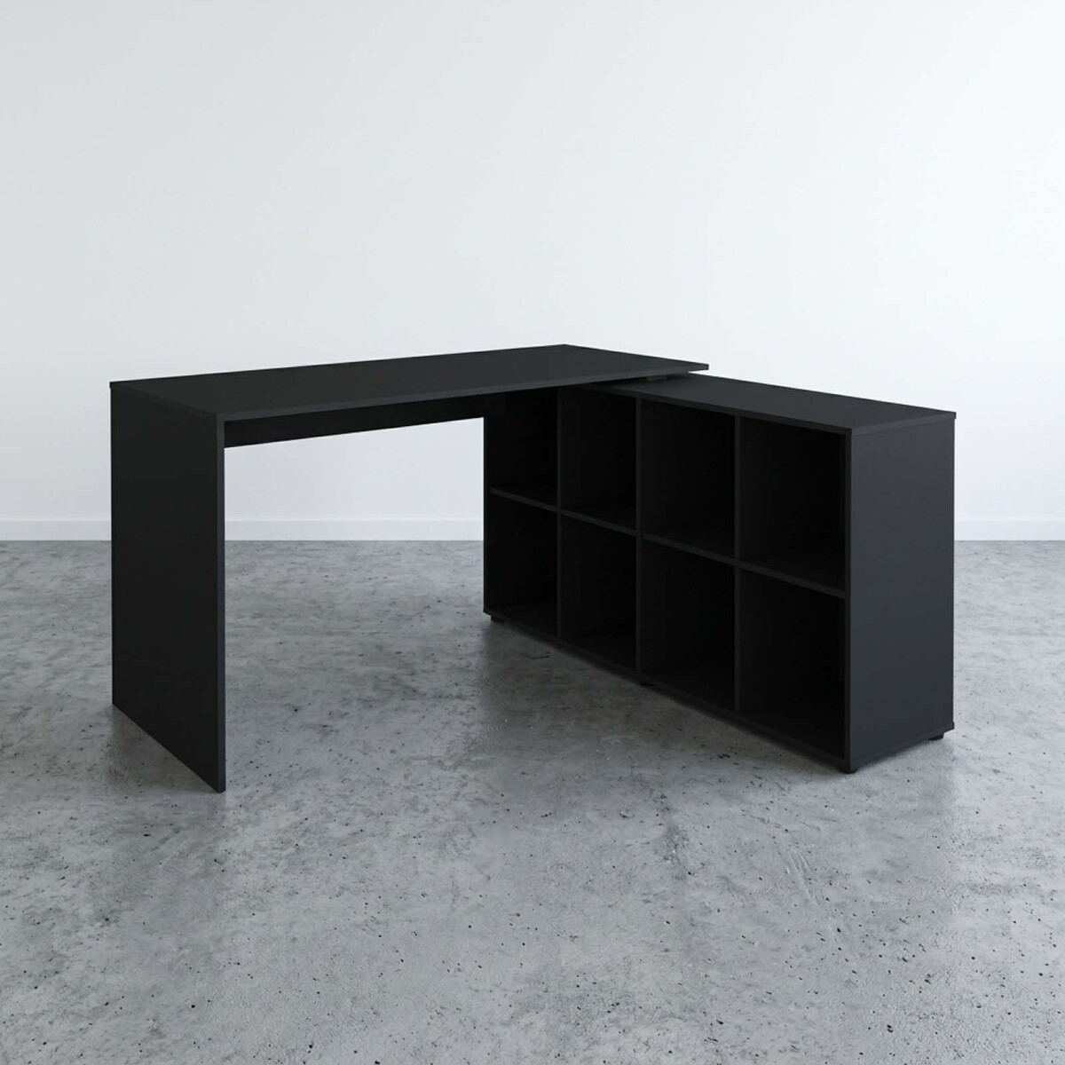 ESCRITORIO GAMER - MDF NEGRO NERO 