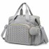 Bolso maternal XL ASH gris