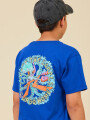 T-SHIRT RONIN TEEN RUSTY Azul