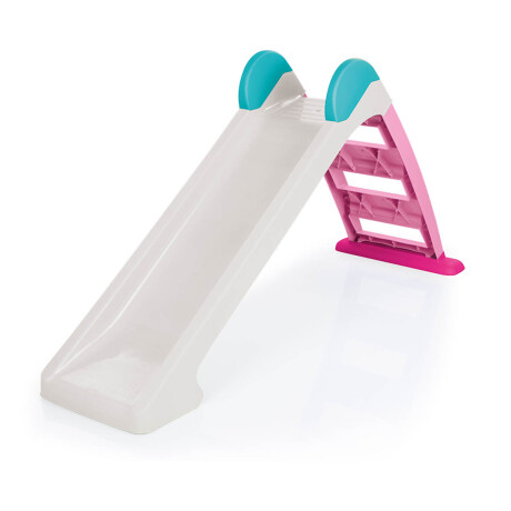Tobogán Infantil Plástico Europeo C/Agua 72x133x45cm Rosa