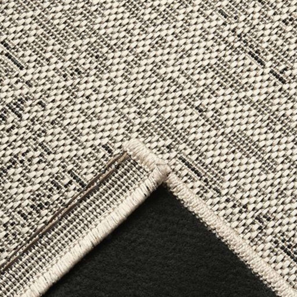 Alfombra Moderna Eco-Nature - Roat | 2.00x2,50 m Beige Chumbo