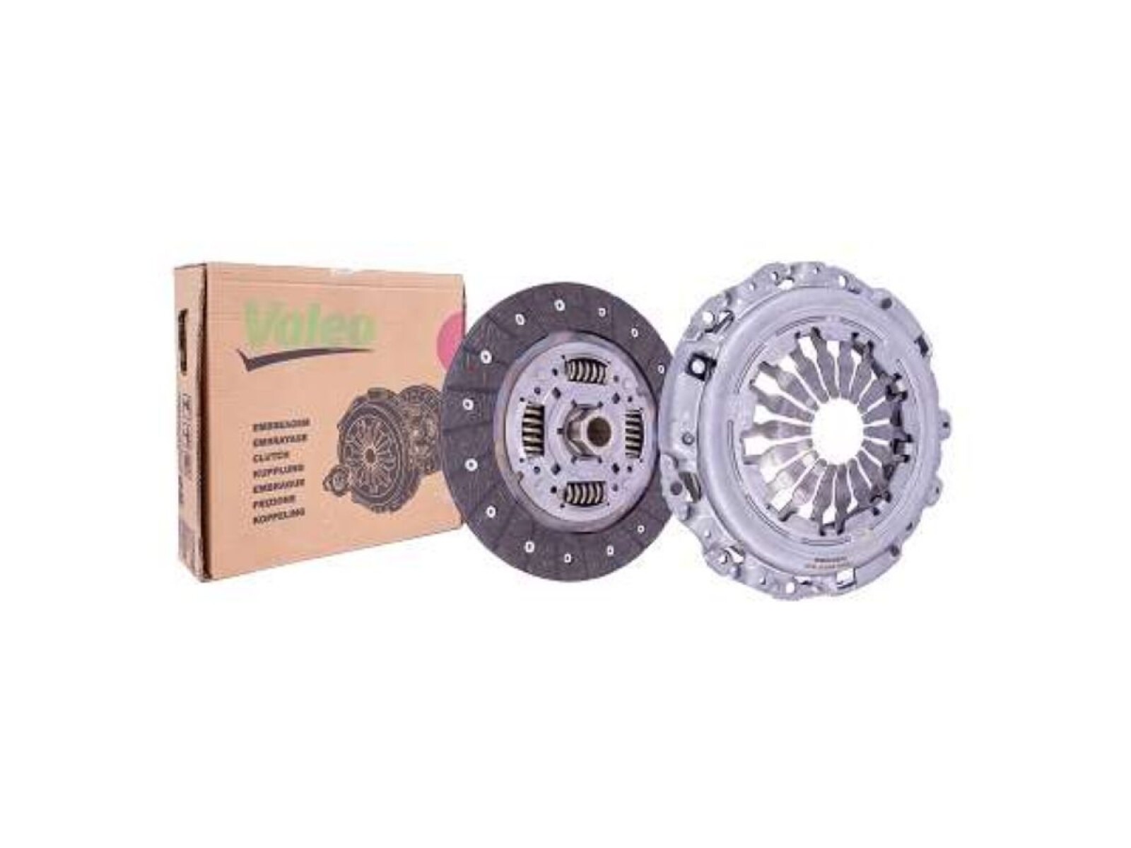 Kit Embrague S/Rod. Valeo Renault Oroch/Duster/Kangoo 19-25 Ø215mm-Est.28 