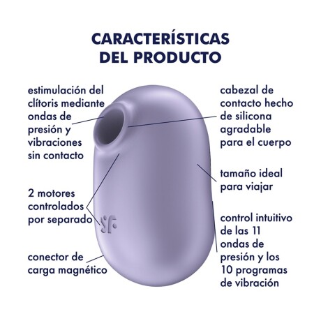 Satisfyer Pro To Go 2 Air Pulse Vibrador Violeta
