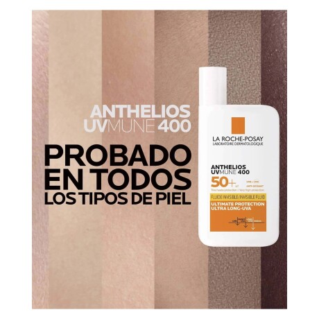 Fluido Protector Solar SPF50+ La Roche Posay Invisible Anthelios Uvmune 400 50ml Fluido Protector Solar SPF50+ La Roche Posay Invisible Anthelios Uvmune 400 50ml