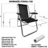 Silla En Aluminio Compacta Zaka PLUS Azul
