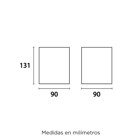 Aplique pared bidireccional blanco, interior, 1xG9 BM4014