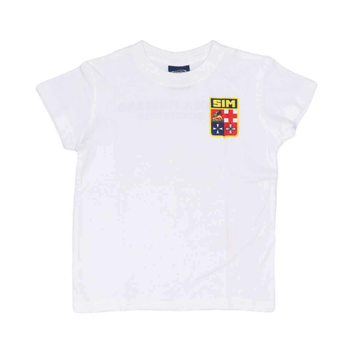 Remera Manga Corta Scuola Italiana - Blanco 