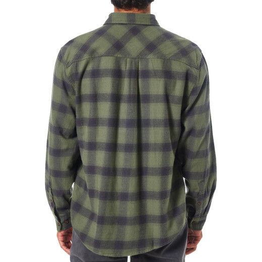 Camisa Katin Derek Flannel - Verde Camisa Katin Derek Flannel - Verde