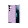 Protector rígido Samsung Galaxy S23 Ultra con brillos color violeta Protector Rígido Samsung Galaxy S23 Ultra Con Brillos Color Violeta