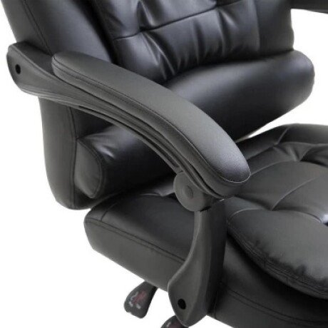 Silla Ejecutiva Miles con Apoya Pies y 2 Puntos de Masaje Negro 001