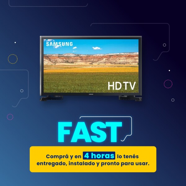 Fast Smart TV Samsung 32" UN32T4310 + Instalación Fast Smart TV Samsung 32" UN32T4310 + Instalación