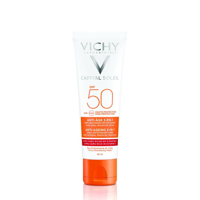 VICHY CAPITAL SOLEIL ANTI-AGE SPF 50 ML única