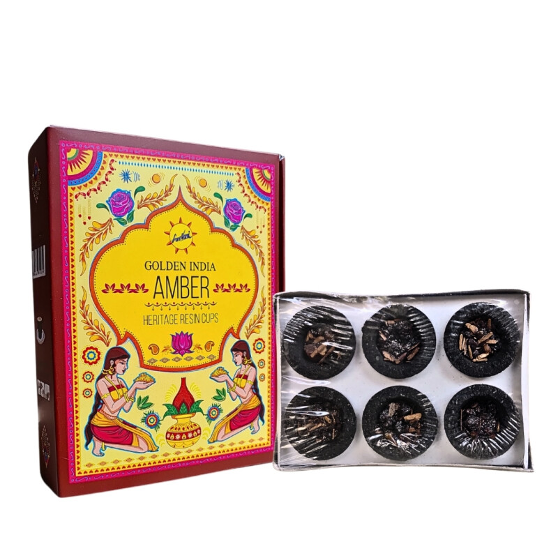 CARBÓN CON RESINA SREE VANI X3 Ambar