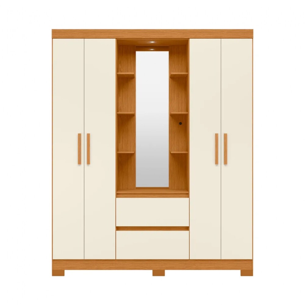 Ropero 4 puertas y 3 cajones - Olimpia - Infinite Ropero 4 puertas y 3 cajones - Olimpia - Infinite