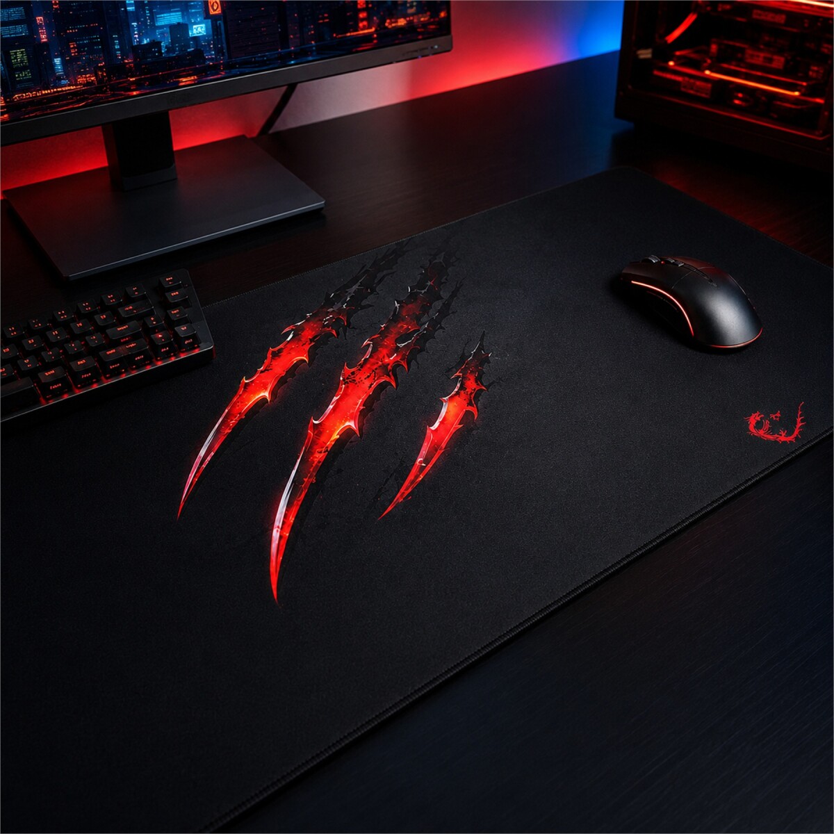 Mousepad Gamer Xtrike Me MP-208 XL 80 x 30 cm - Negro 1 