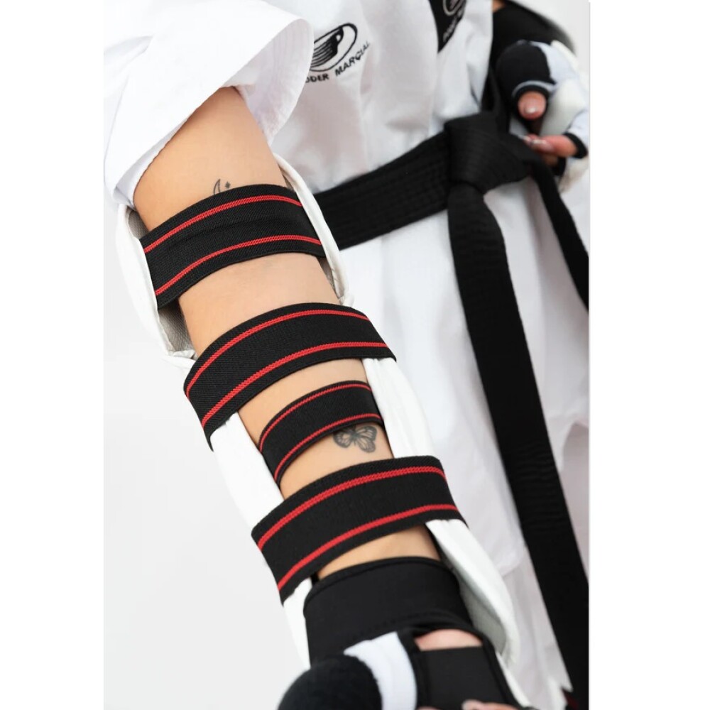 Protector de Antebrazos con Codera L – Blanco ANTEBRAZOS CON CODERA L BLANCO