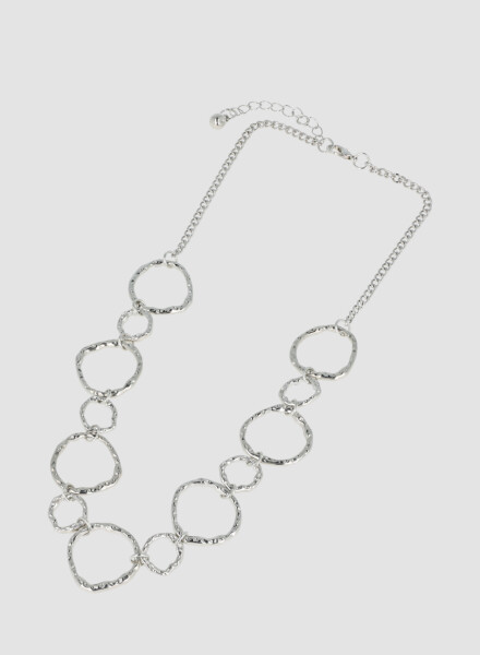 Collar maxi aros Plata