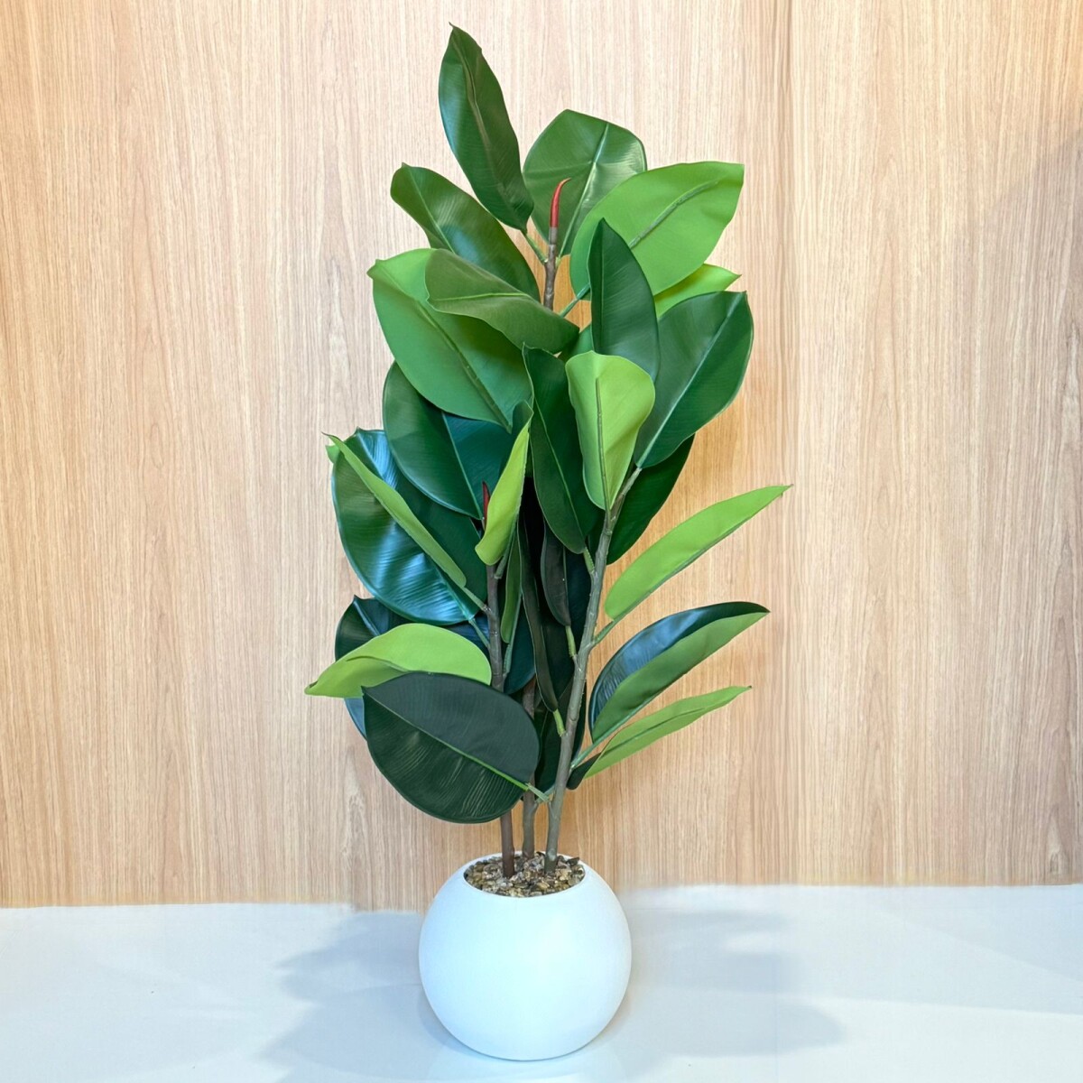 Planta Artificial Con Maceta Ceramica 1.2M 