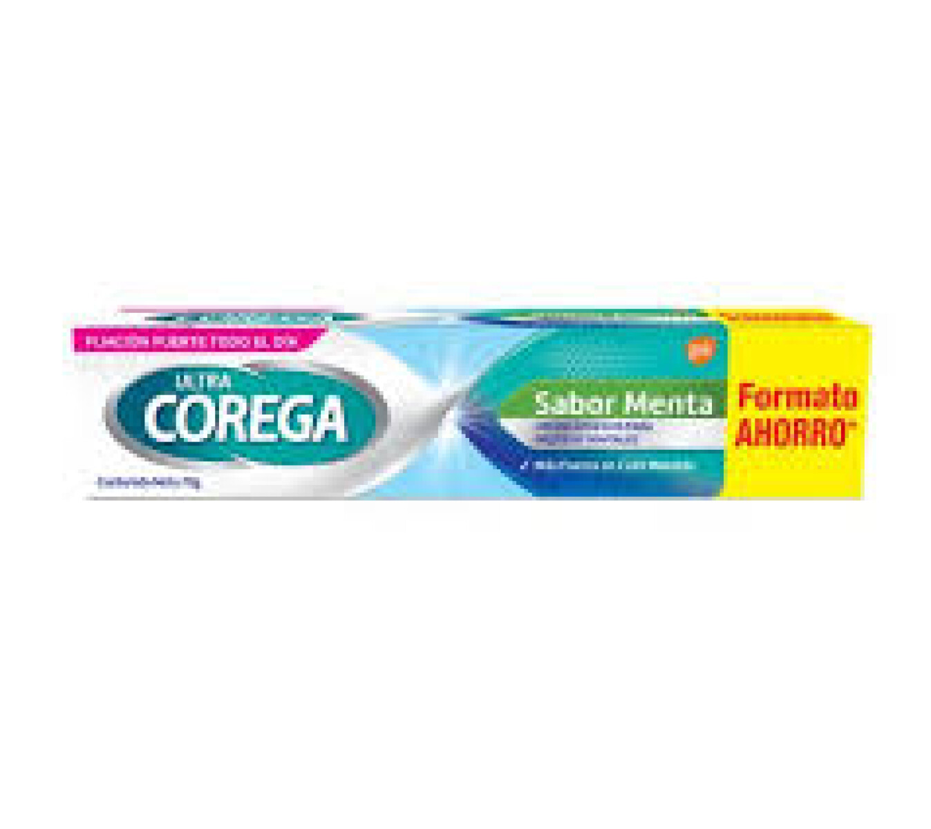 Corega Ultra Crema Adhesiva para Prótesis Dentales Menta 70 gr | Fijación y Comodidad 