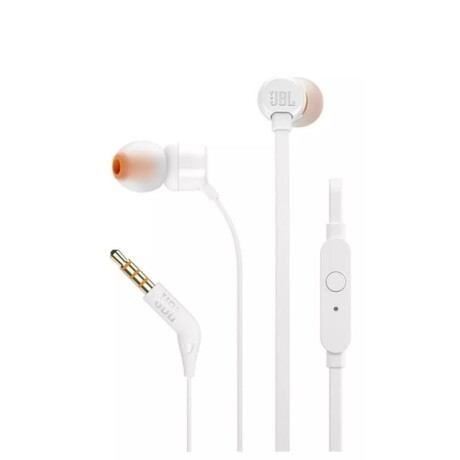 Auriculares JBL T110 blancos V01