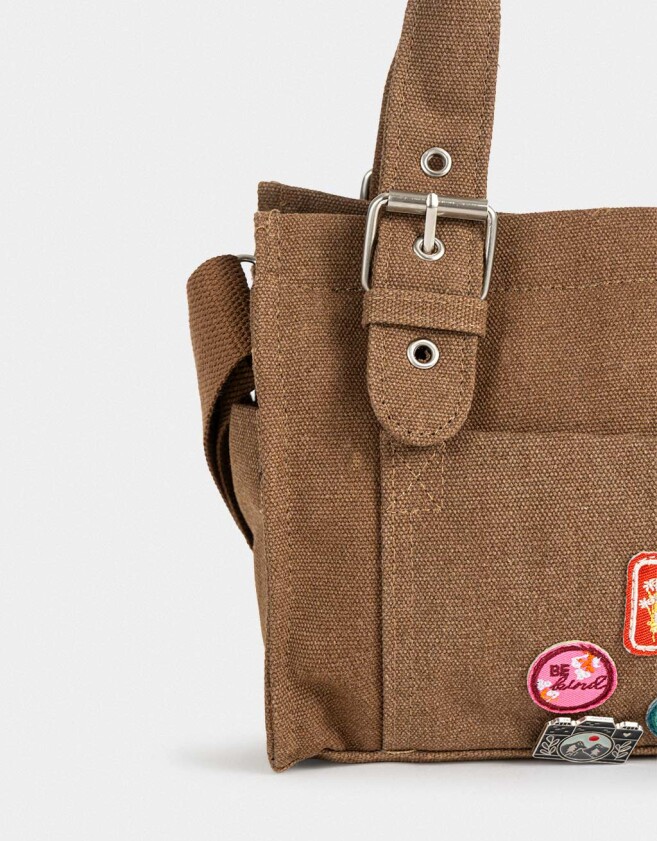 City Cartera City Parches - Marron Chocolate