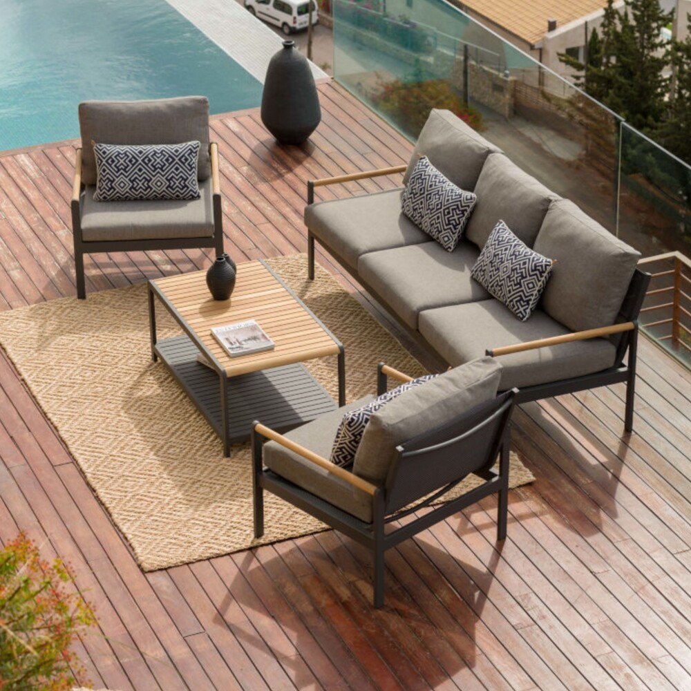 Mesa Amber Caffee - 110x60 cm Mesa Amber Caffee - 110x60 cm