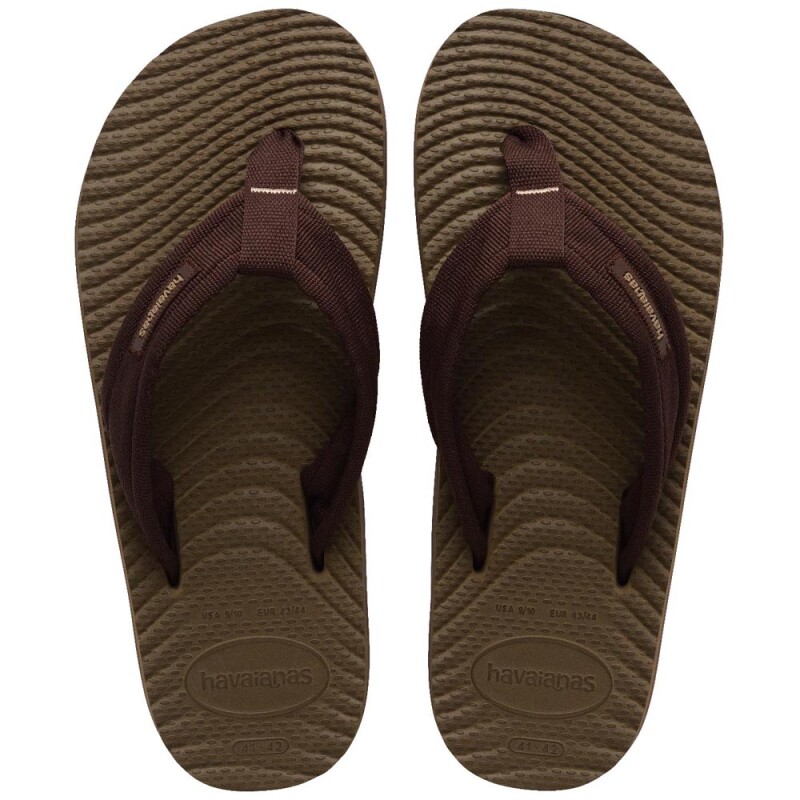 Sandalias Havaianas Surfer Coast Hombre Marrón Oscuro
