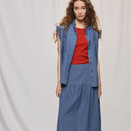 FALDA TAGGY Azul