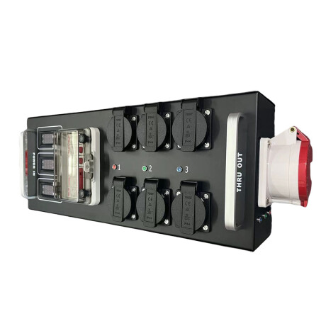 Distribuidor De Corriente Pls Cee 5 Pin 32am Distribuidor De Corriente Pls Cee 5 Pin 32am