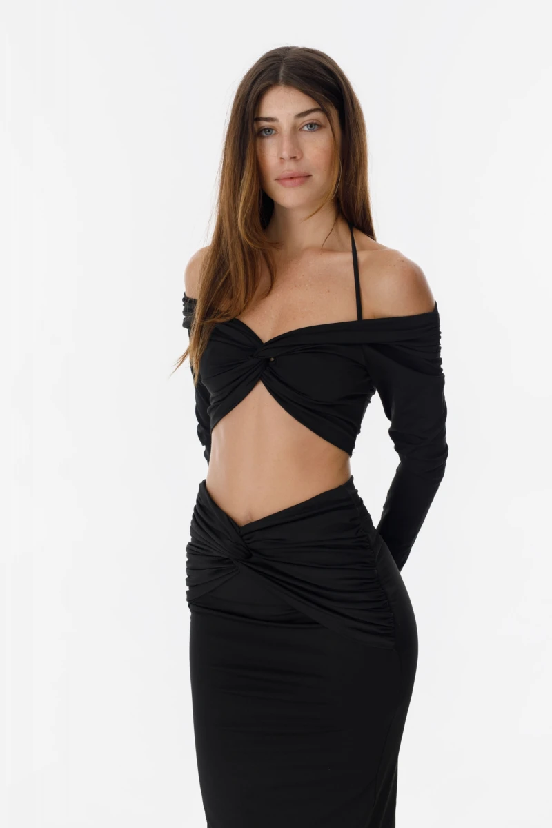 Top Uma negro m/l