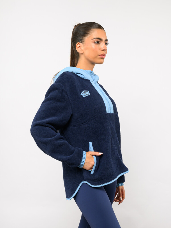 Buzo Polar Medio Cierre Ámbar Nacional Oficial Mujer 001