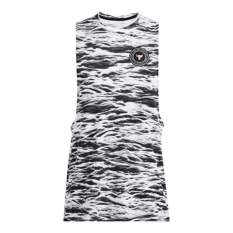 UA Pjt Rock AOP SL-WHT WHT-100