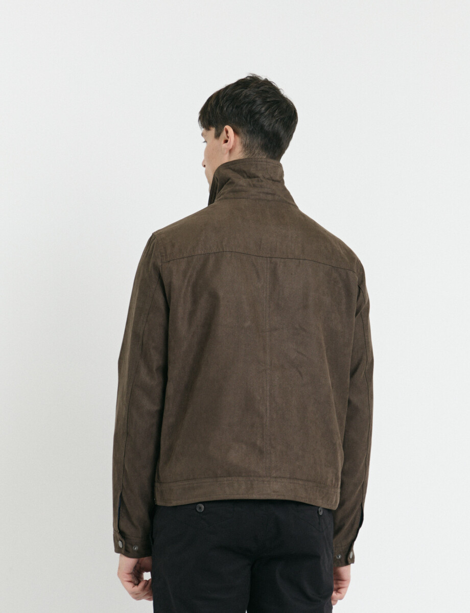 300711 CAMPERA HARRINGTON LABEL Oliva