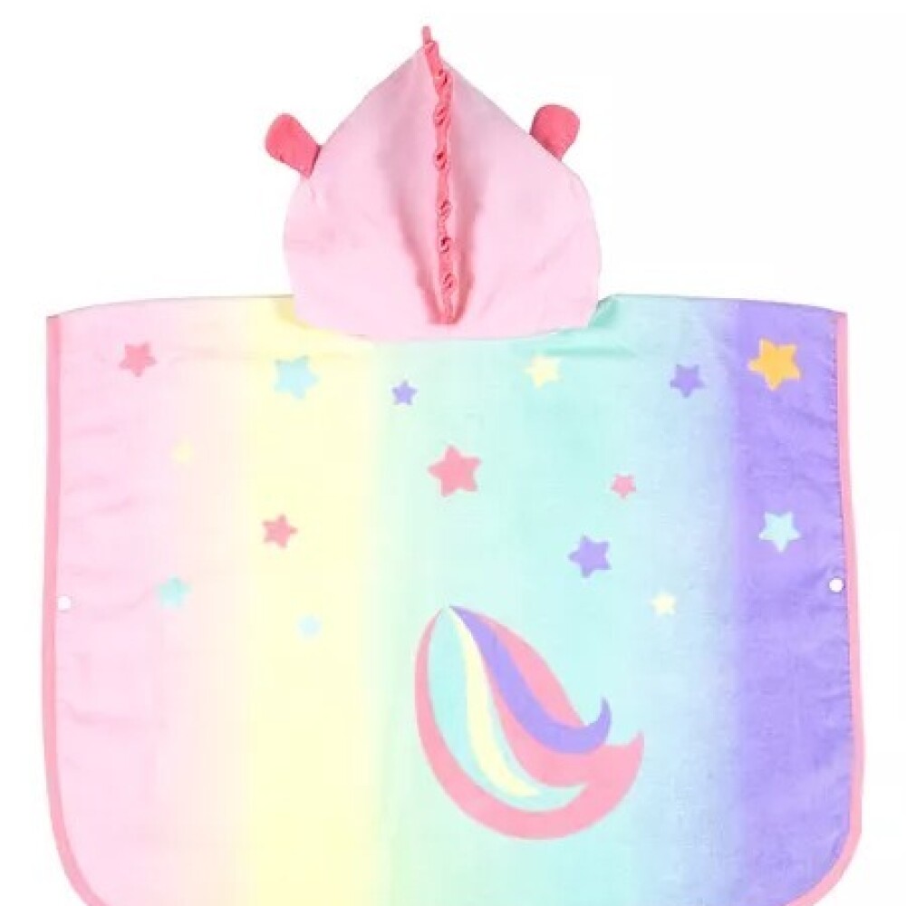 Toalla poncho BUBA BUBAZOO Unicornio