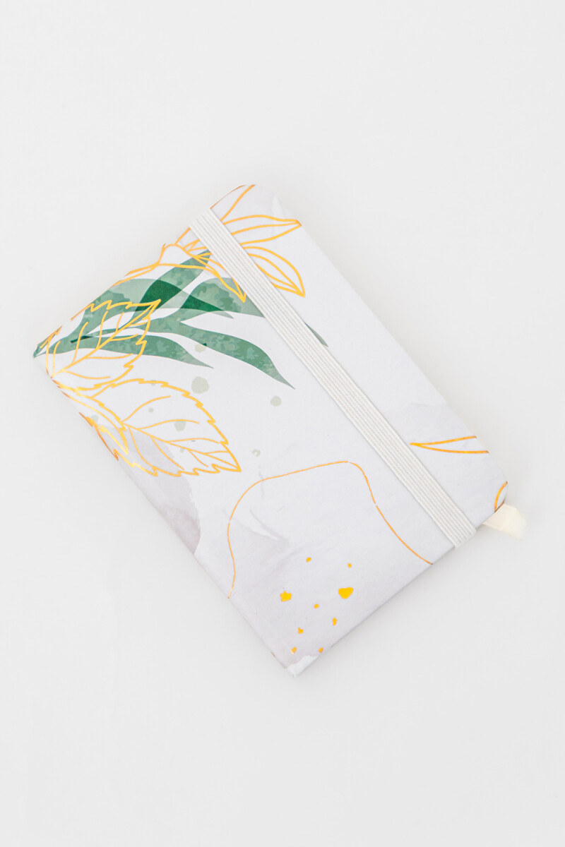 Cuaderno Botanica 10,5x7,5cm, 96 Hojas - Estampado 2 